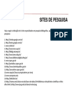 Sites de pesquisa bibliográfica