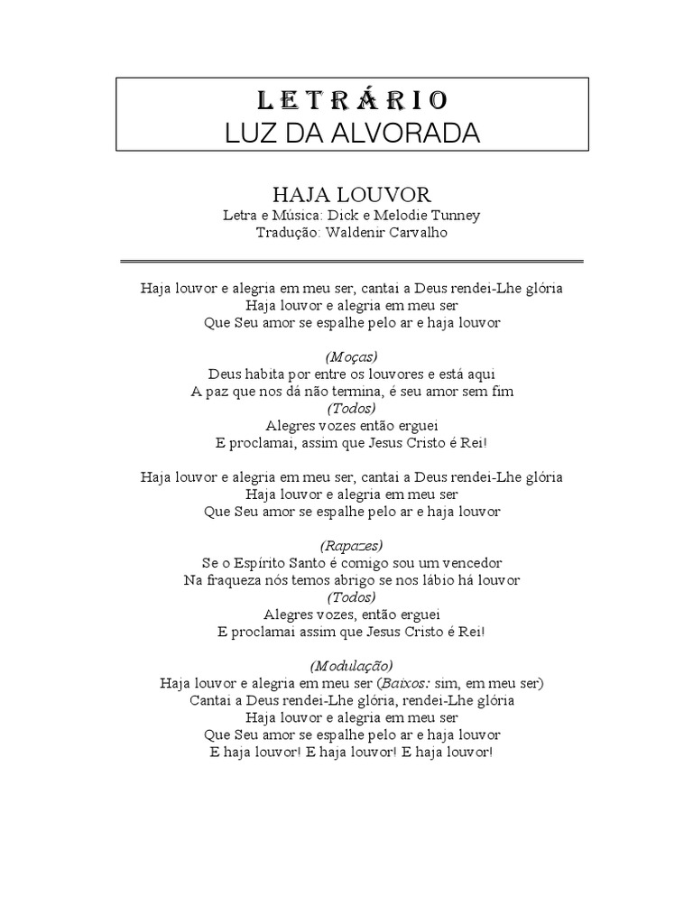 Letra da Música Órbita (O Romance) - Haja Luz Worship