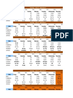 2010 Web Schedule