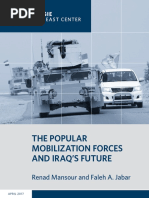The Popular Mobilization Forces and Iraq’s Future