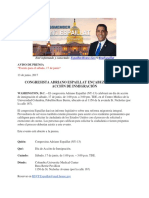 SPANISH - Congressman Adriano Espaillat to Host Immigration Day of Action