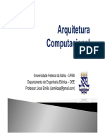 Arquitetura de Computadores: Visão Geral da Estrutura e Funcionamento