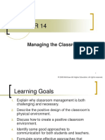 Chapter 14: Managing The Classroom