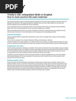 How to Mark Practice ISE Exam Materials