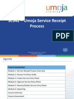 SC342 Umoja Service Receipt Process ILT PPT v13 RFP