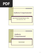 Programa de Auditoria Comportamental