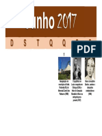 Calendário Negro - Junho 2017