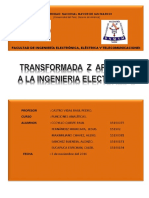 Transformada Z Aplicada A La Ingenieria Electronica