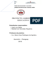 Pryecto Ambiental Educativo