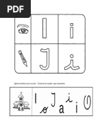 Actividades para la Vocal I en Preescolar | PDF | Artes del Lenguaje y ...