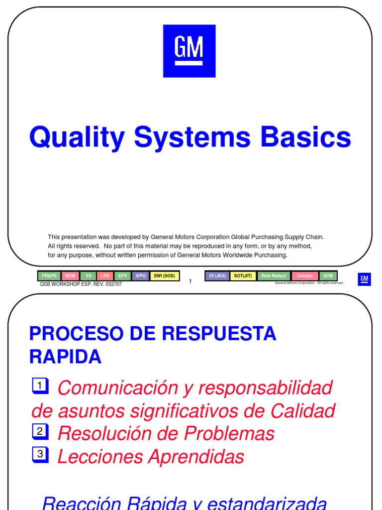 QSB 1 Parte (Reparado) | PDF | Calidad (comercial) | Ingeniería