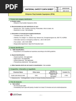 LG Eva MSDS