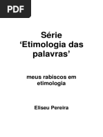 Etimologia Das Palavras-Vf