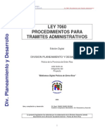 08ley7060procedimientosadministrativos PDF