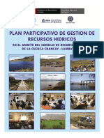 Gestión Recursos Hídricos Cuenca Chancay-Lambayeque