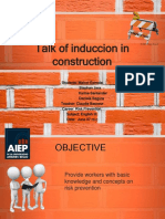 Talk of Induccion in Construction