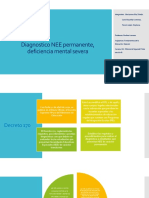 Diagnostico NEE Permanente, Deficiencia Mental Severa