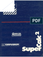 SuperCalc 2 MSX - Manual do Usuário