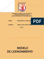 Modelo de Licenciamiento