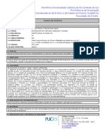 Plano de Ensino Direito Penal II - 159 e 169