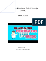 Pelayanan Kesehatan Peduli Remaja