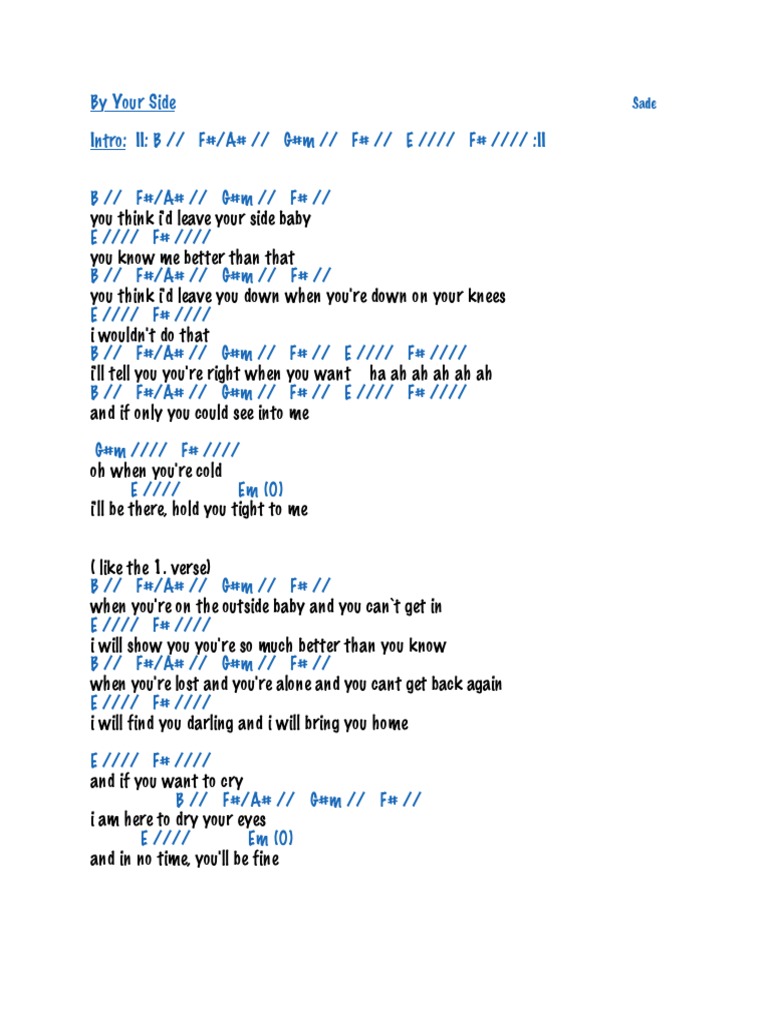 By Your Side | PDF