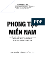 Phong Tục Miền Nam - Vương Đằng