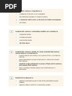 Reserach Methodology I