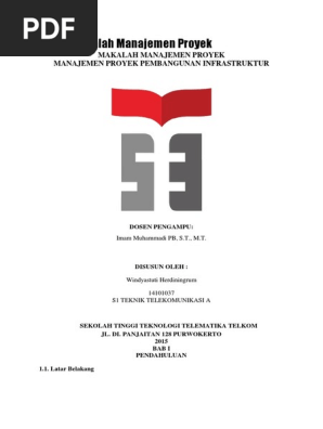 Tugas Makalah Manajemen Proyek Docx