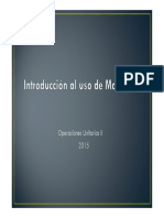 Introduccion Al Uso de Mathcad