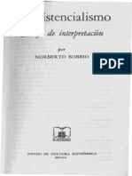 Bobbio, Norberto - El Existencialismo Ensayo de Interpretacion