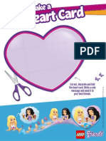 LEGOFriends HeartCardFirst