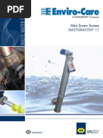 Wastemaster CT Mini Screw Screen Brochure