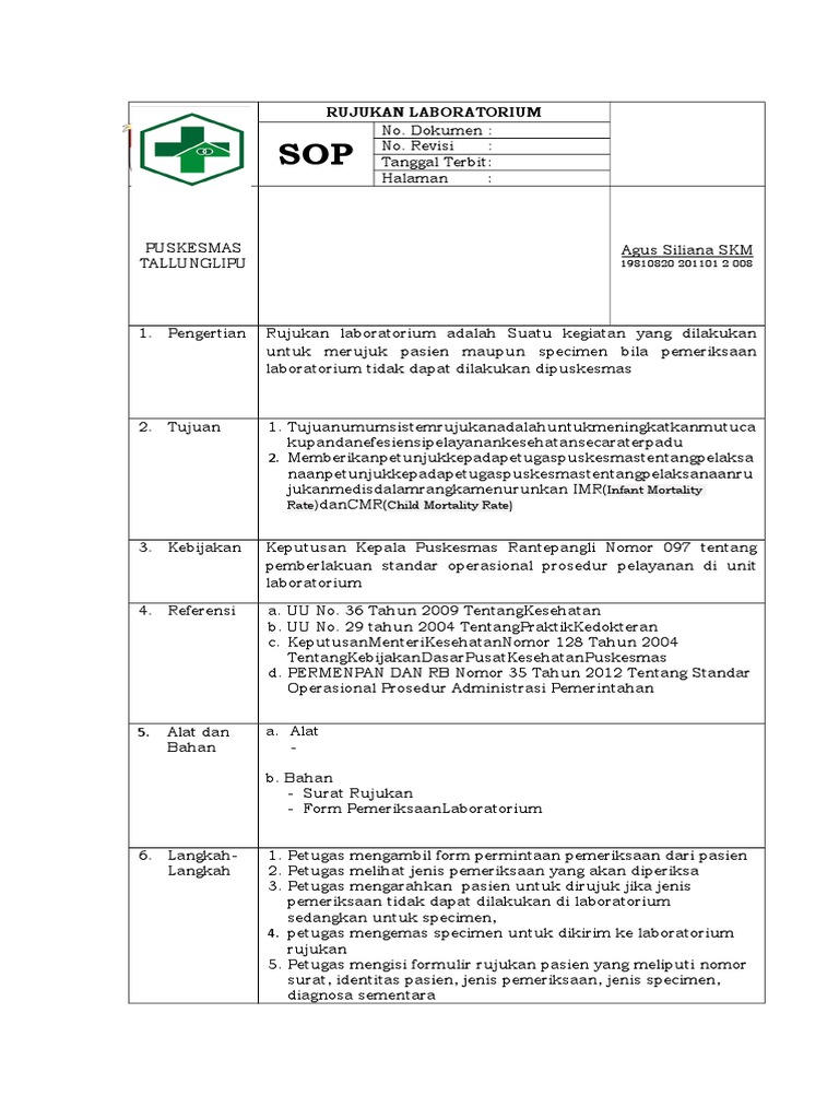 Rujukan Laboratorium | PDF | Sains & Matematika