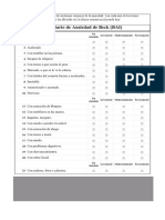 BAI - Inventario - Ansiedad Beck PDF
