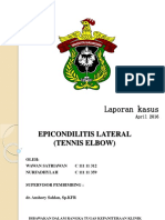 Laporan Kasus Tennis Elbow KFR