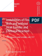 TK Sengupta, Poinsot, Instabilities of Flows With and Without Heat Transfer and Chemical RXN