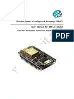 User Manual for Esp 12e Devkit