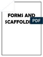 Forms and Scaffolding