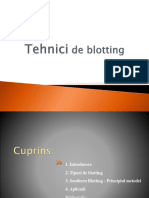 Tehnici de Blotting