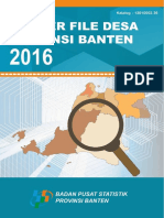 Master File Desa Provinsi Banten 2016 Edit