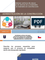 Clases Adm - Construcion - UCM (2da Etapa)