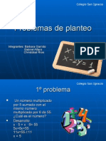 Problemas de Planteo