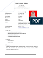 CV Sitti Fatimah