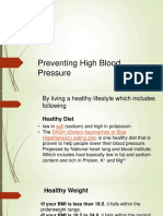 Prevention of Hypertension 