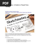Download Sketch Notes by Filipe Rovarotto SN351269717 doc pdf