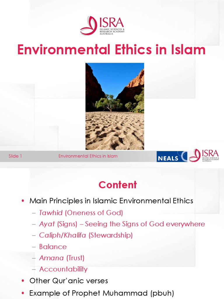 Islamic Principles of Environmental Stewardship | PDF | Tawhid | Quran