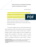 Luz e Papel, Realidade e Imaginação as Biografias Na História, No Jornalismo, Na Literatura e No Cinema