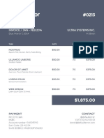 2014 Invoice Style PDF