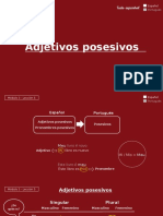 Adjetivos Posesivos - Odp